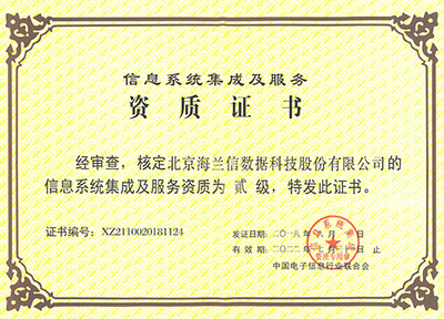 網(wǎng)絡(luò)技術(shù)服務資質(zhì)與榮譽 專業(yè)實力的權(quán)威見證